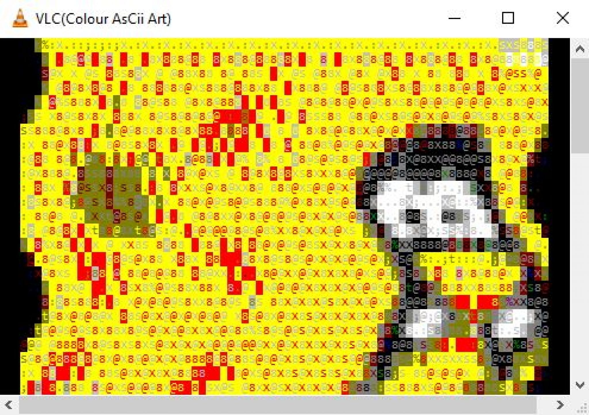 Vlc colour ascii art что это