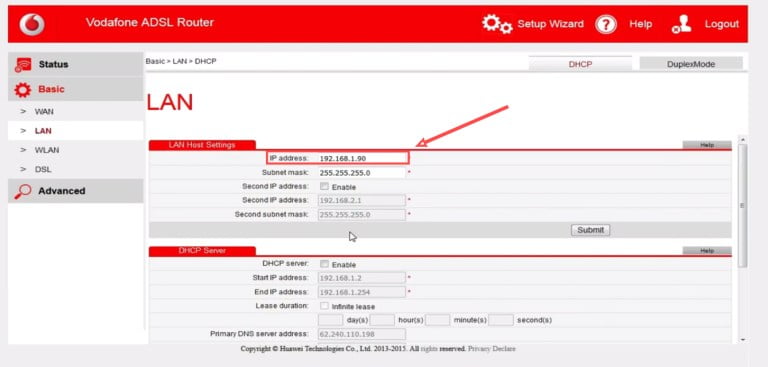 طريقة تحويل راوتر فودافون الى access point