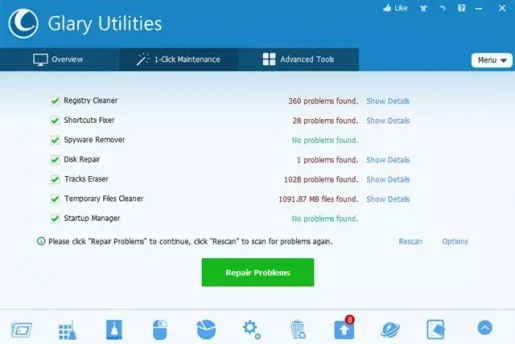 تحميل برنامج Glary Utilities