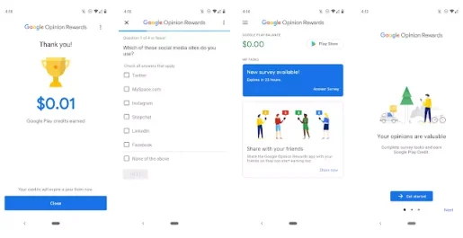 Google Opinion Rewards