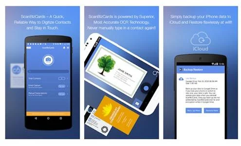 ScanBizCards Lite - Business Card & Badge Scan App‏